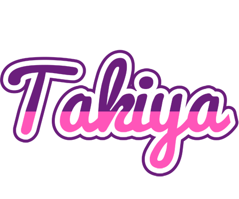 Takiya cheerful logo