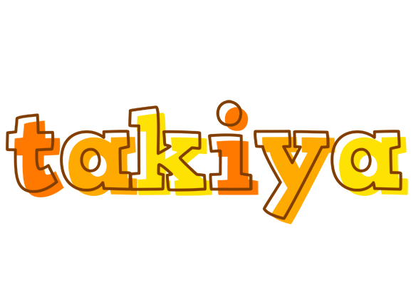 Takiya desert logo