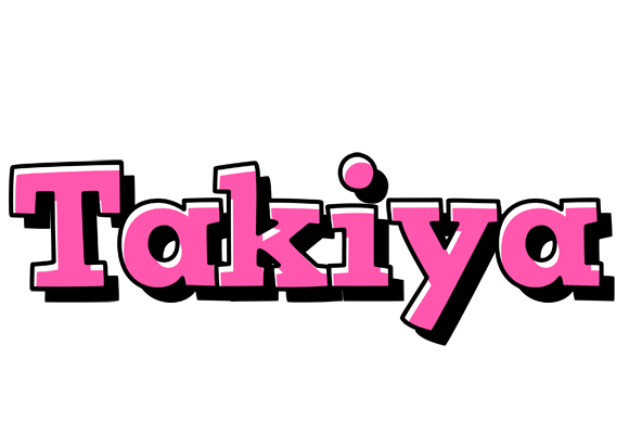 Takiya girlish logo