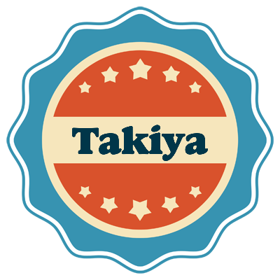 Takiya labels logo