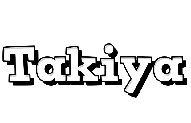 Takiya snowing logo