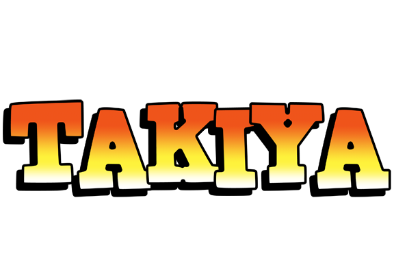 Takiya sunset logo