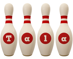 Tala bowling-pin logo