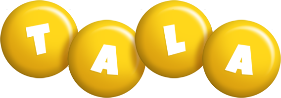Tala candy-yellow logo