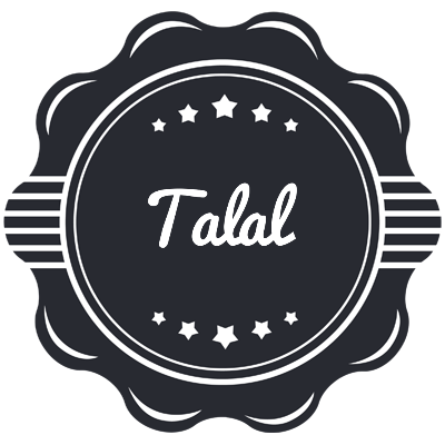 Talal badge logo