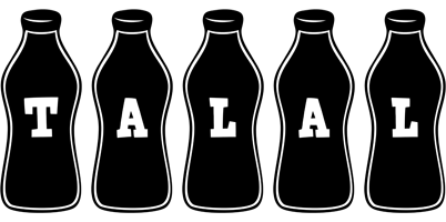 Talal bottle logo