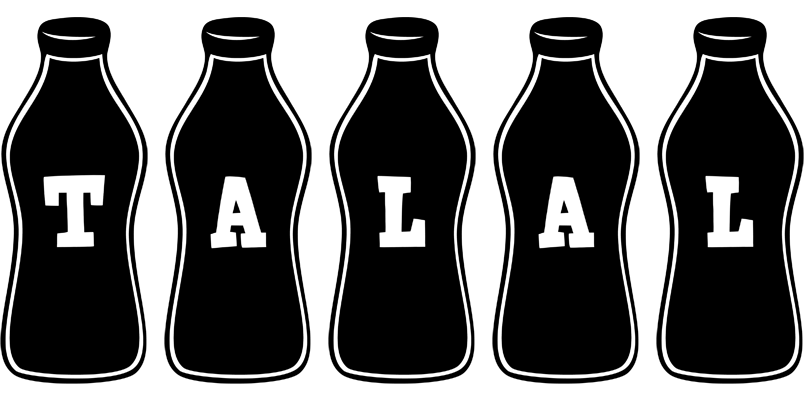 Talal bottle logo