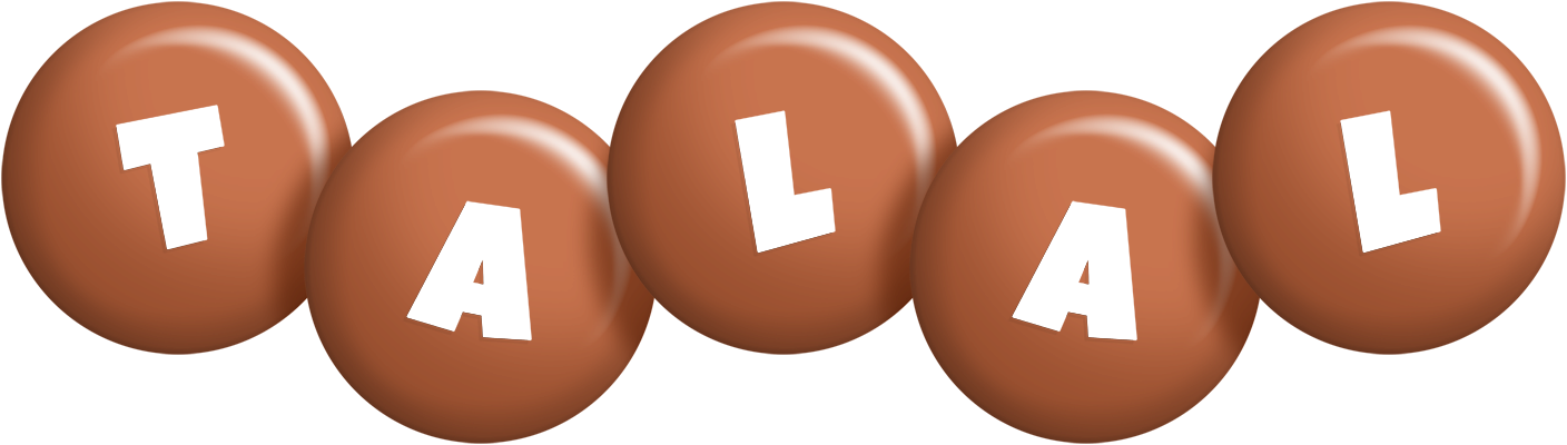 Talal candy-brown logo