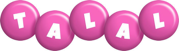Talal candy-pink logo