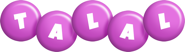 Talal candy-purple logo