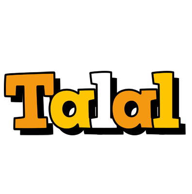 Talal cartoon logo