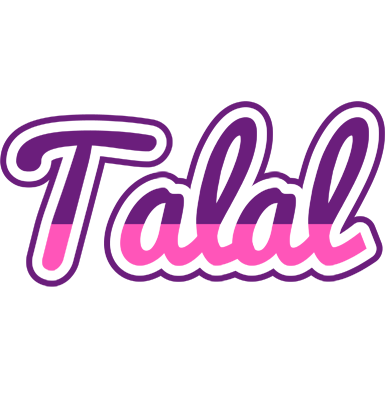 Talal cheerful logo