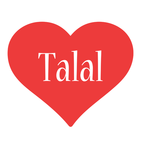 Talal love logo
