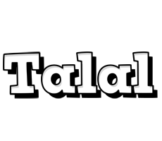 Talal snowing logo