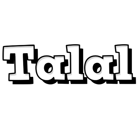 Talal snowing logo