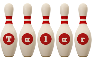 Talar bowling-pin logo