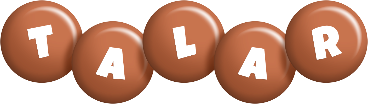 Talar candy-brown logo