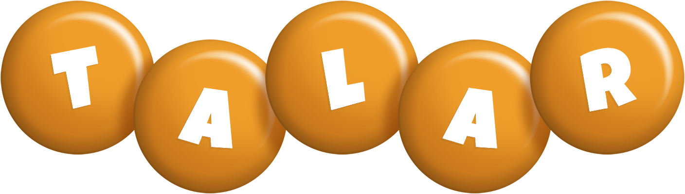 Talar candy-orange logo