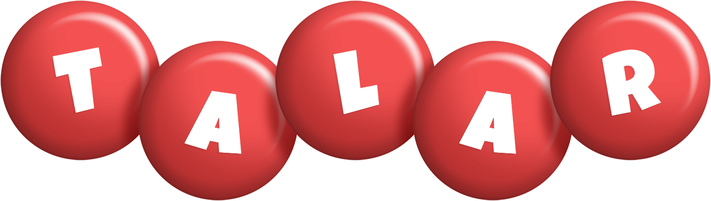 Talar candy-red logo