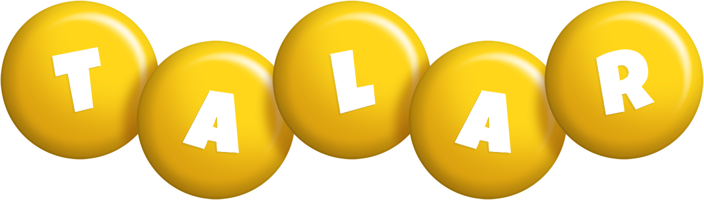 Talar candy-yellow logo