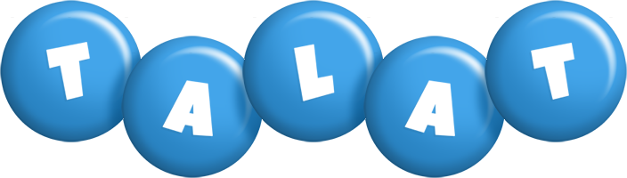 Talat candy-blue logo