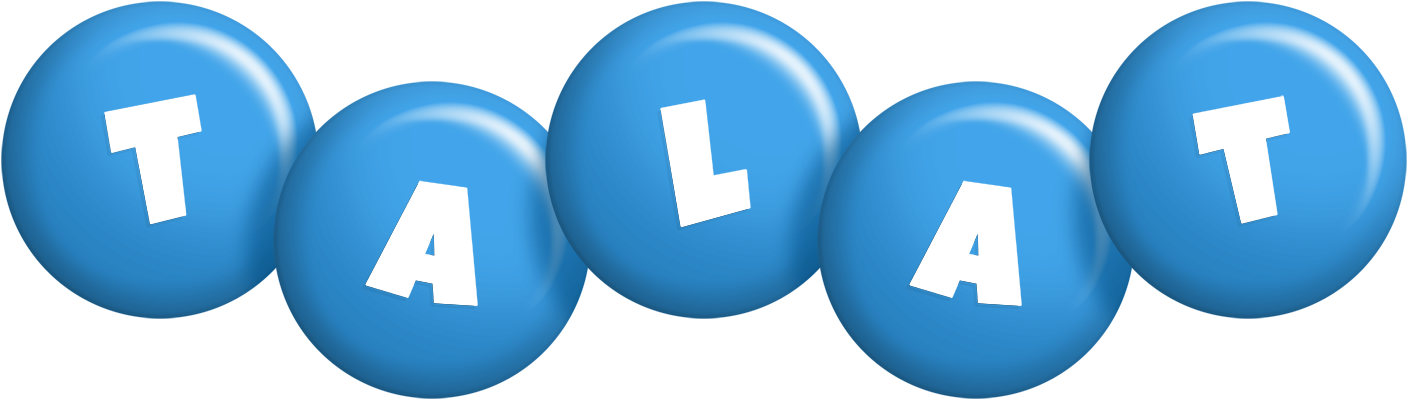 Talat candy-blue logo