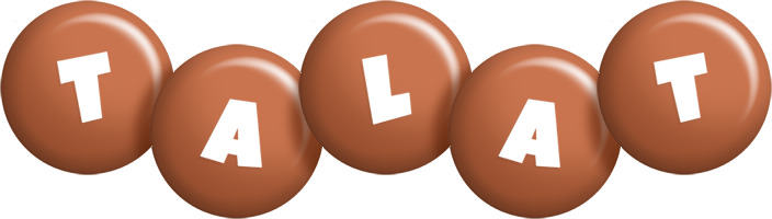 Talat candy-brown logo