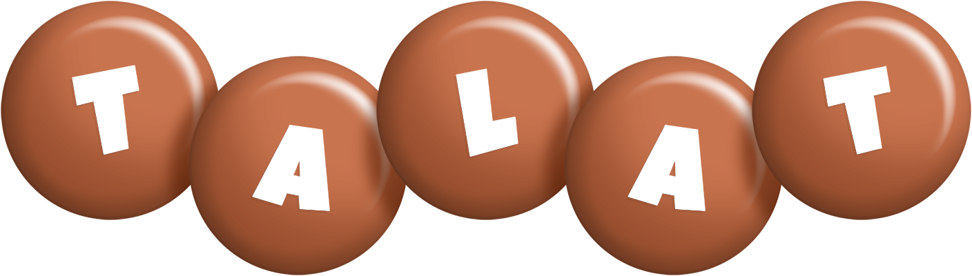 Talat candy-brown logo