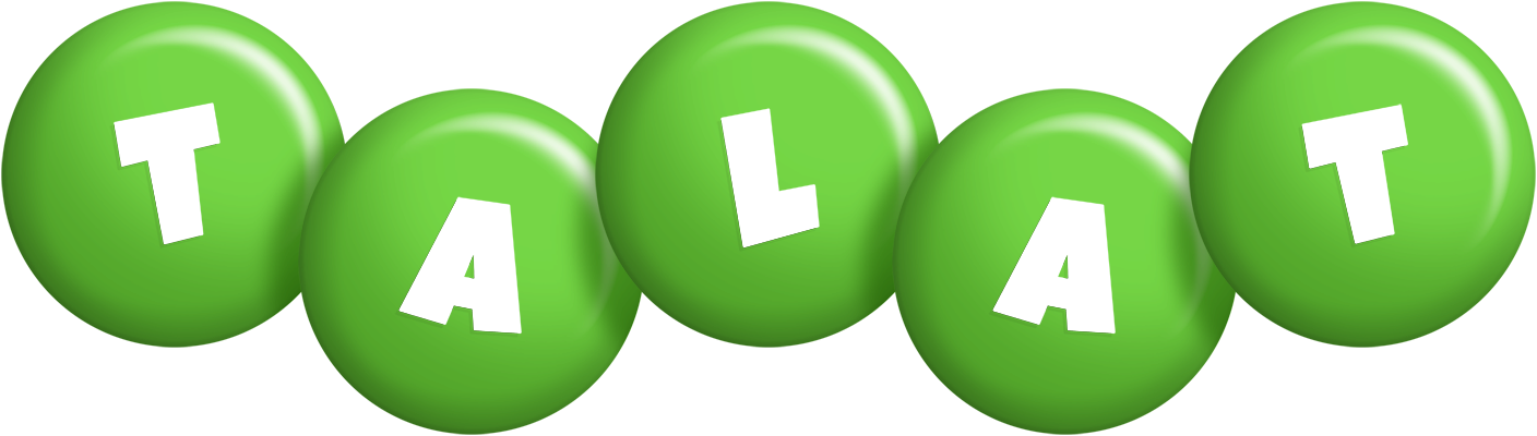 Talat candy-green logo