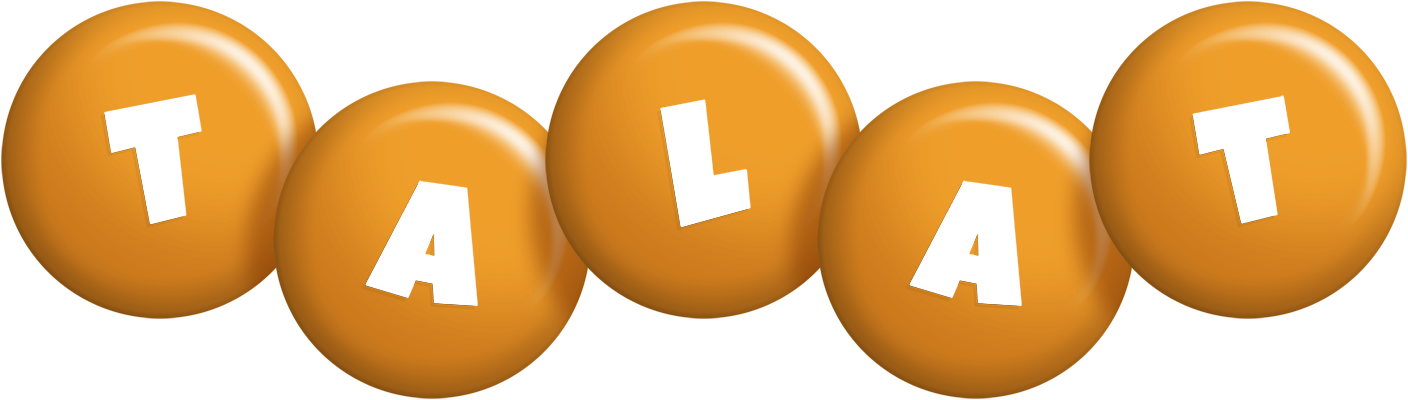 Talat candy-orange logo