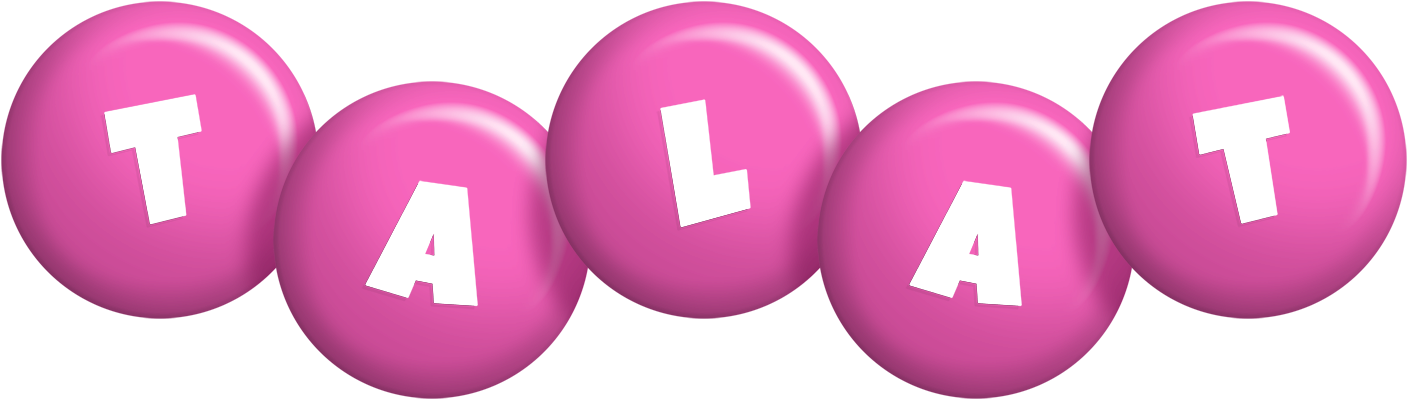 Talat candy-pink logo