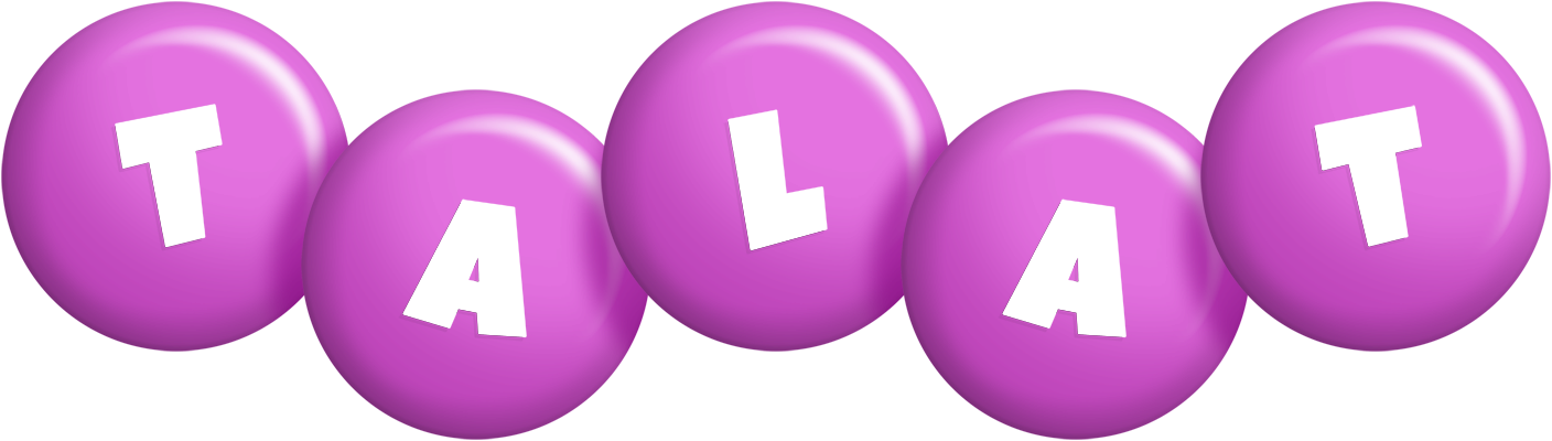 Talat candy-purple logo