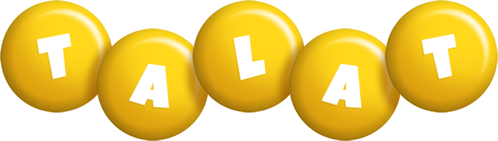Talat candy-yellow logo