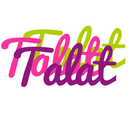 Talat flowers logo