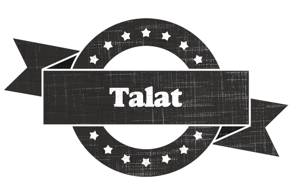 Talat grunge logo