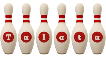 Talata bowling-pin logo