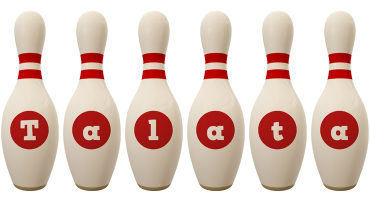 Talata bowling-pin logo