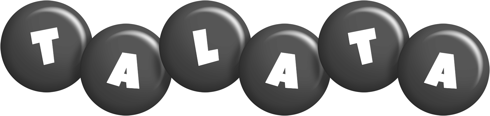 Talata candy-black logo