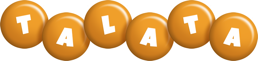 Talata candy-orange logo