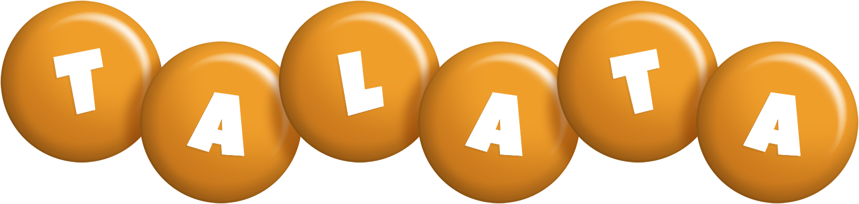 Talata candy-orange logo
