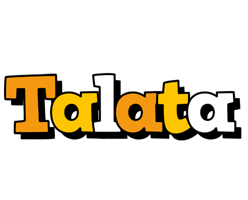 Talata cartoon logo