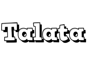 Talata snowing logo