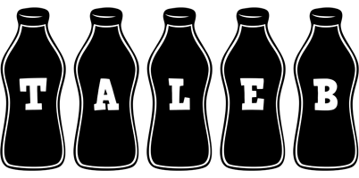 Taleb bottle logo