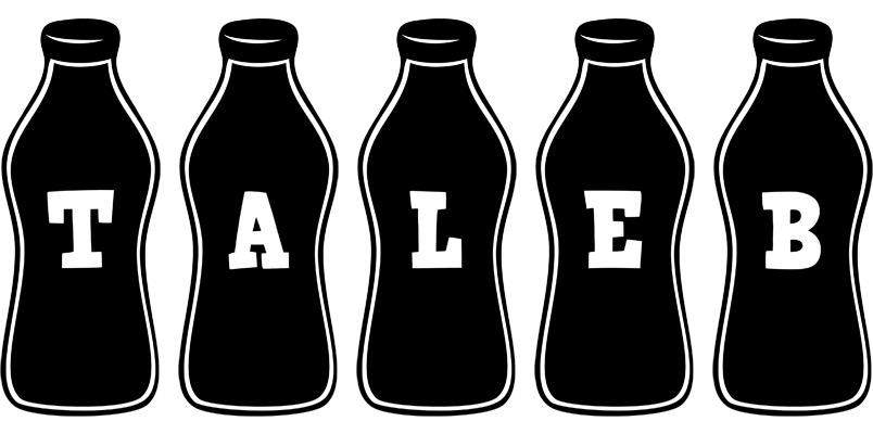 Taleb bottle logo