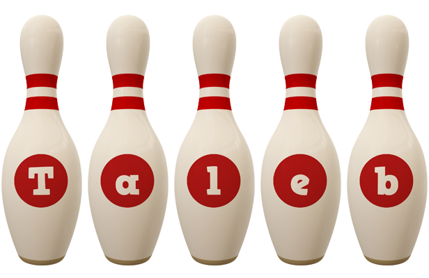 Taleb bowling-pin logo