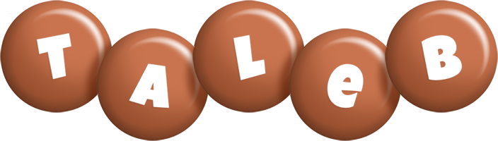 Taleb candy-brown logo