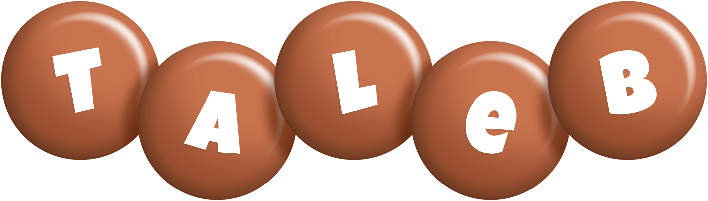 Taleb candy-brown logo
