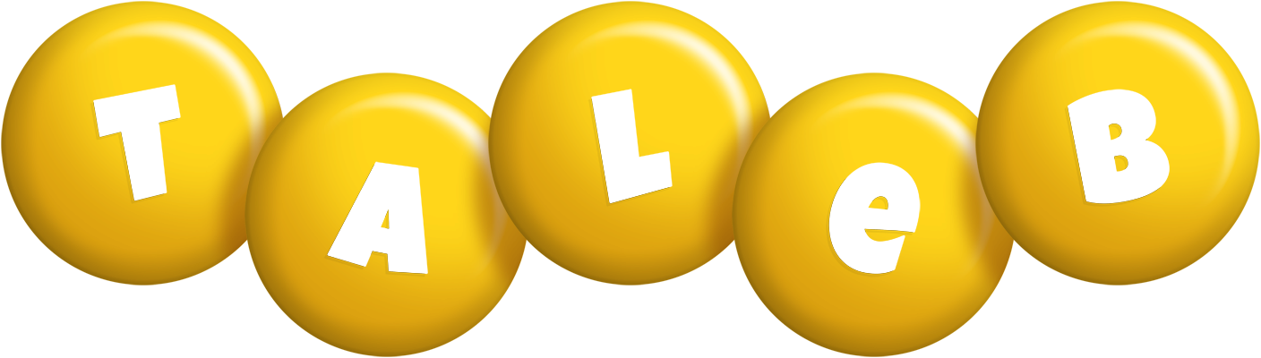 Taleb candy-yellow logo