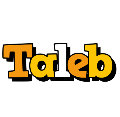 Taleb cartoon logo