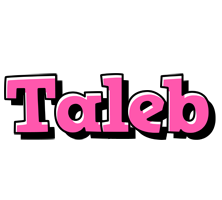 Taleb girlish logo